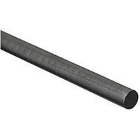 STANLEY Stanley Hardware 4055BC Series N301-234 Round, Weldable Smooth Rod, 36 in L, 1 in Dia, Steel, Plain N301-234